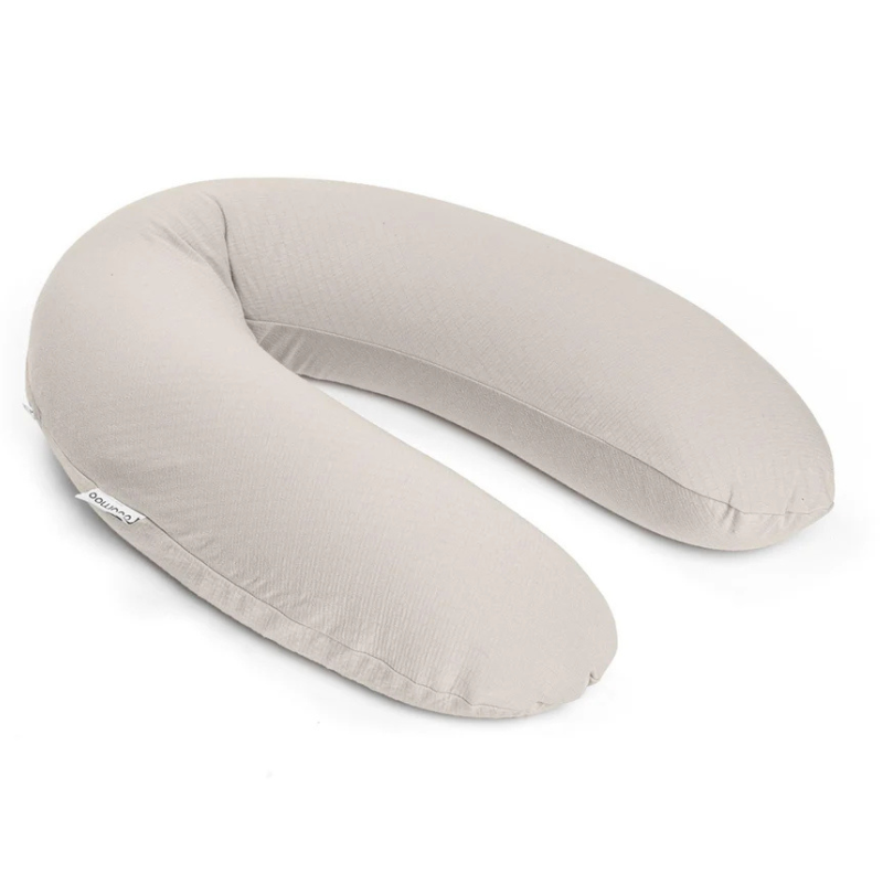 xx Coussin d'Allaitement et Maternité Buddy  Tetra Jersey Sable - Doomoo