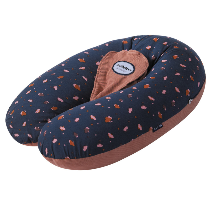 xx Coussin Multirelax jersey Fleurs - Cassonade - Candide