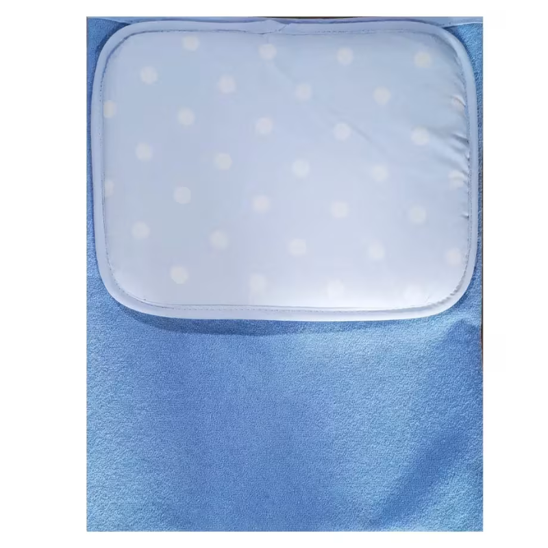 xx Coussin + plan à langer Bleu  – Bebekevi