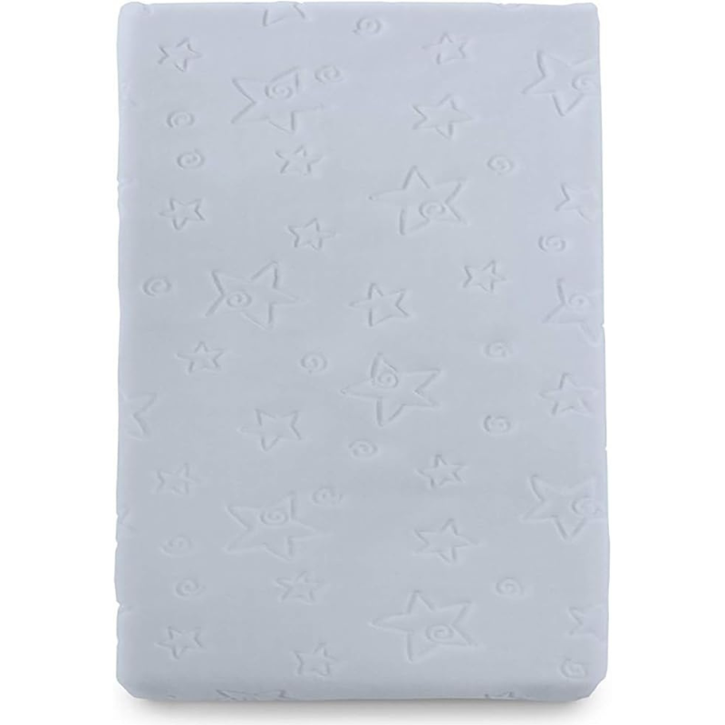Couverture bébé bleu 110 x 140 cm, modèle 6627