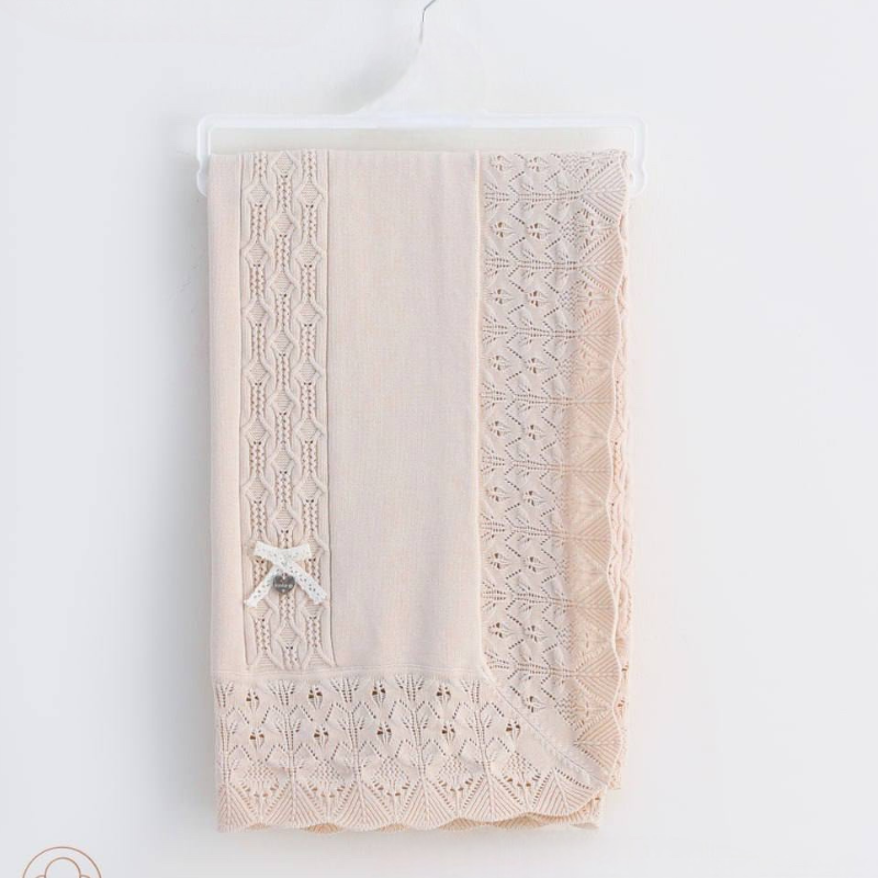 xx Couverture Bébé – Coton Beige 6361