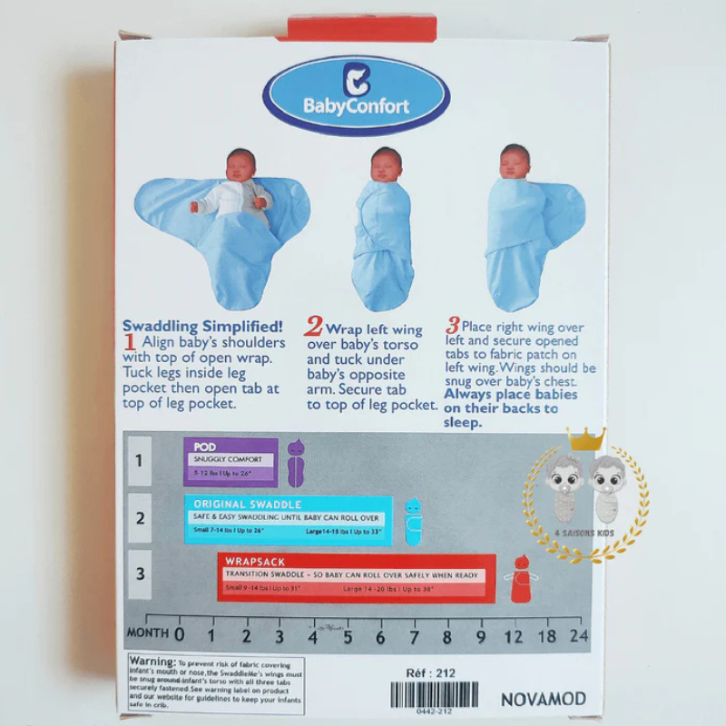 Couverture d’emmaillotage – Baby confort