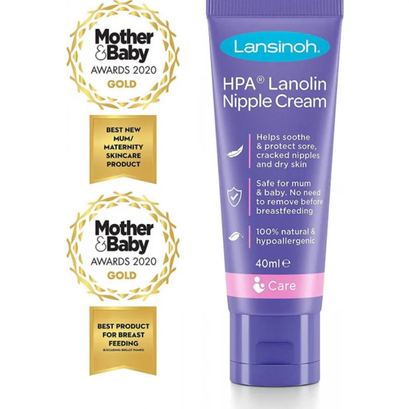 Crème Lansinoh à la Lanoline HPA® - Soins mamelons 40ml