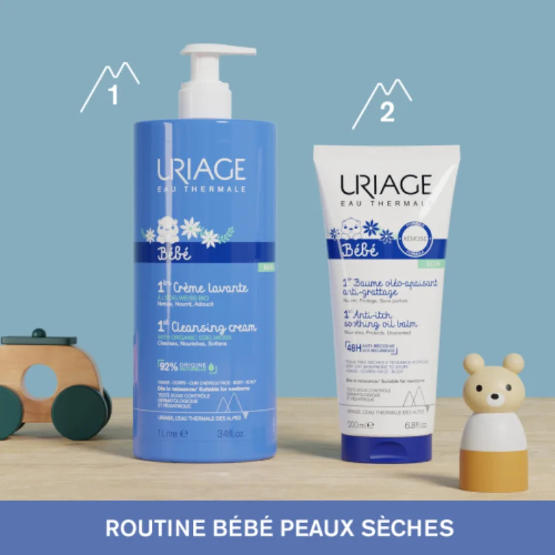 Crème Lavante Uriage Bébé 1L