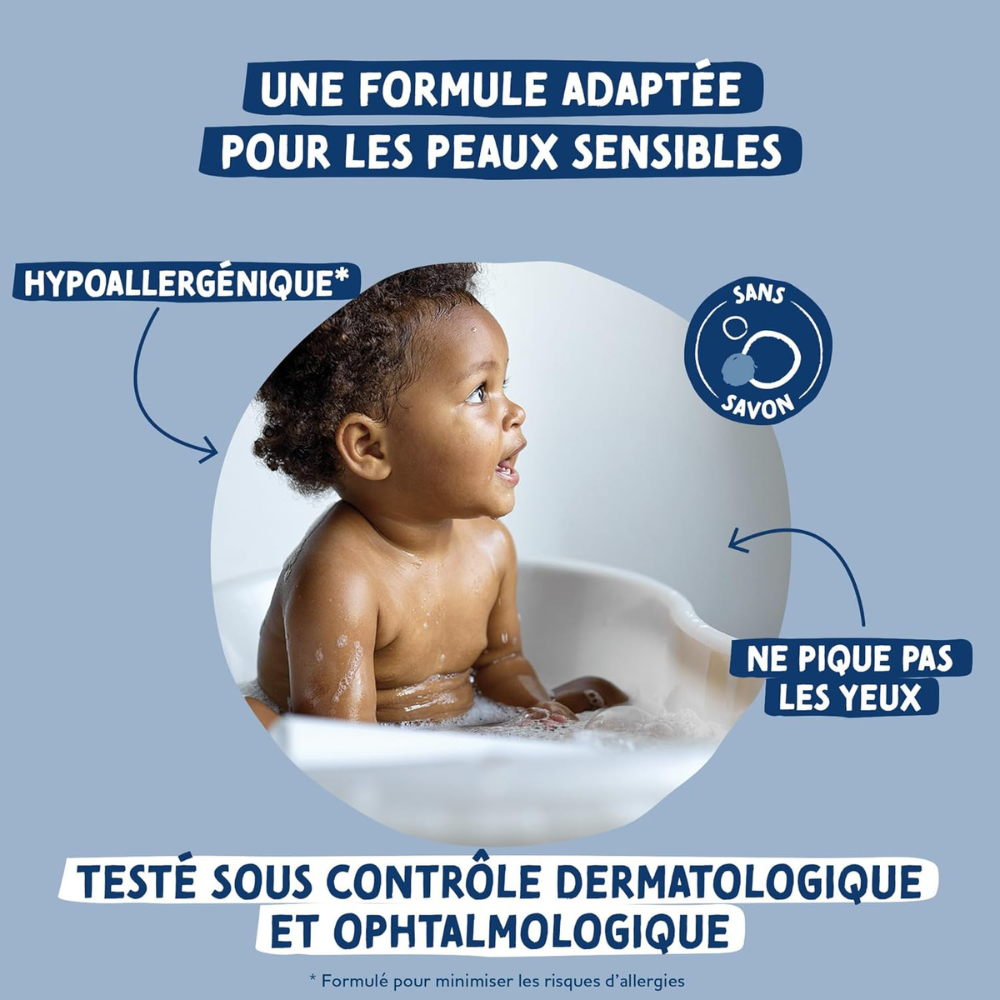 Dodie - Gel lavant 3en1, Dès la naissance, 1L