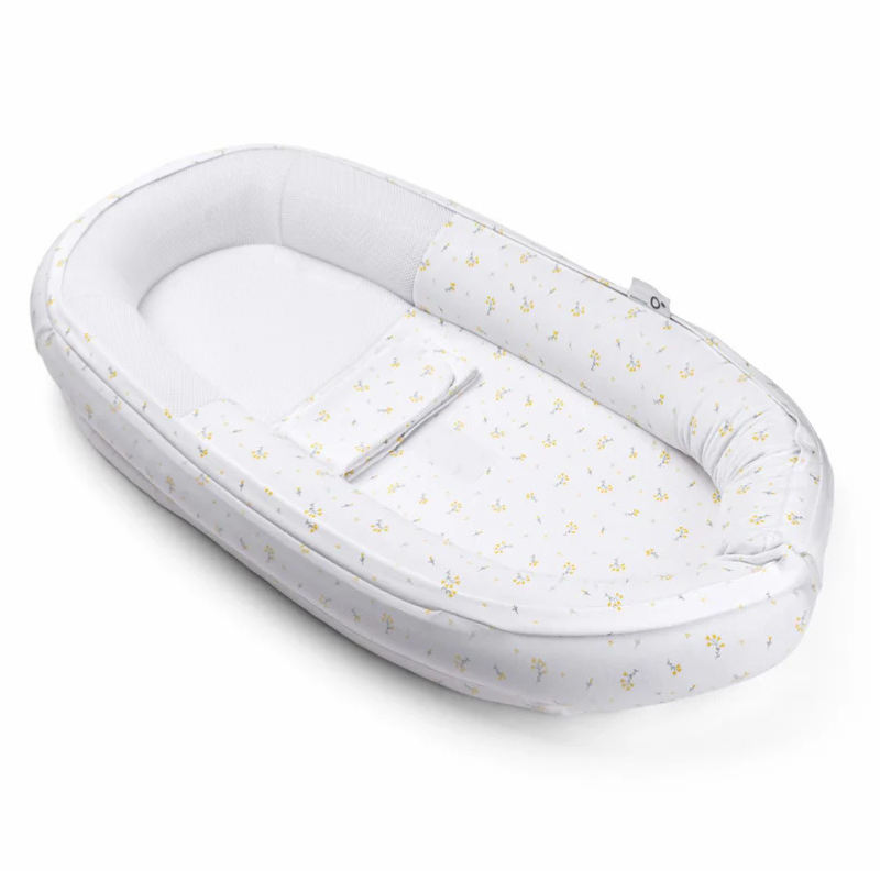 xx Doomoo Cocoon Réducteur De Lit Fleur Jaune