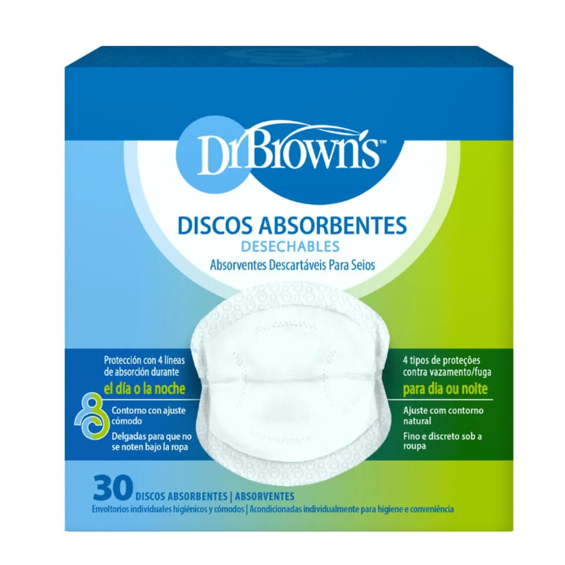 xx Dr Brown&#039;s Coussinets D&#039; Allaitement 30 Unité
