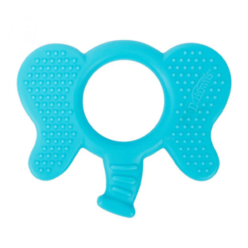 xx Dr. Brown's Anneau de dentition Flexees Friends Elephant 3M+ - Blue