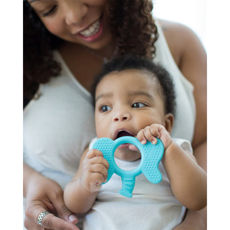 Dr. Brown's Anneau de dentition Flexees Friends Elephant 3M+ - Blue