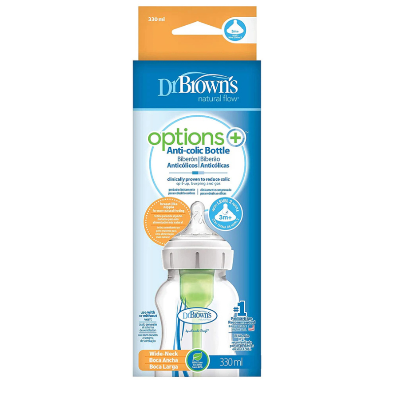 Dr Brown's Biberon 330ml Cole large 3m+