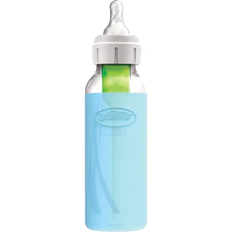 DR BROWNS Biberon en verre étroite anti-colique de 250 ml