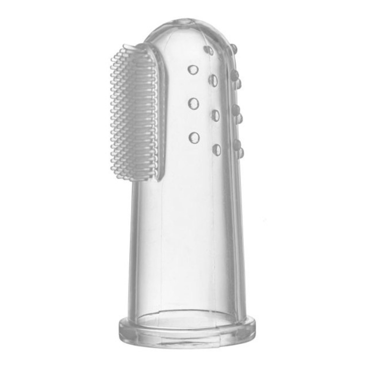 Dr browns Brosse à dents au doigt silicone 3m+