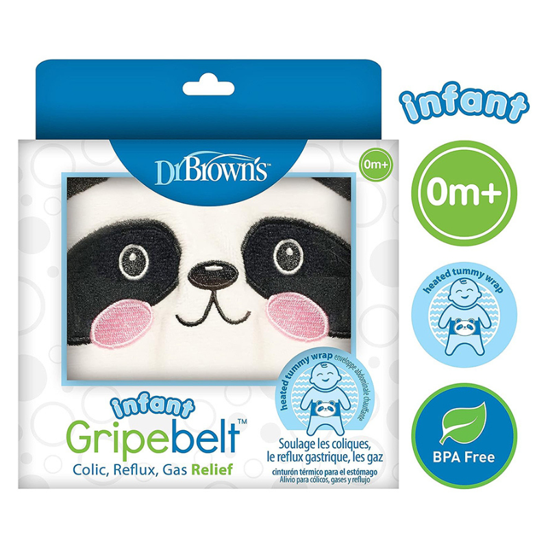 xx Dr browns Ceinture chauffante pour soulager les coliques pour bébé – panda 0m+