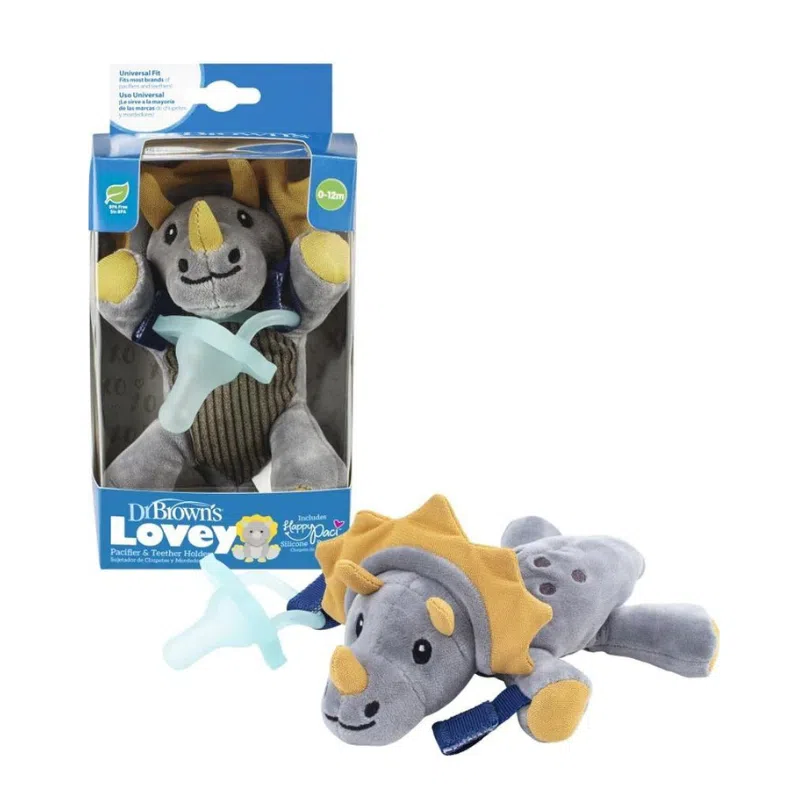 xx Dr Brown’s Doudou Nounours avec tétine en silicone