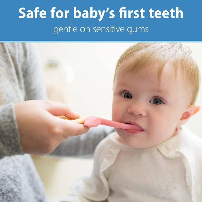 Dr. Brown’s Flamingo Brosse à dents pour enfant Rose