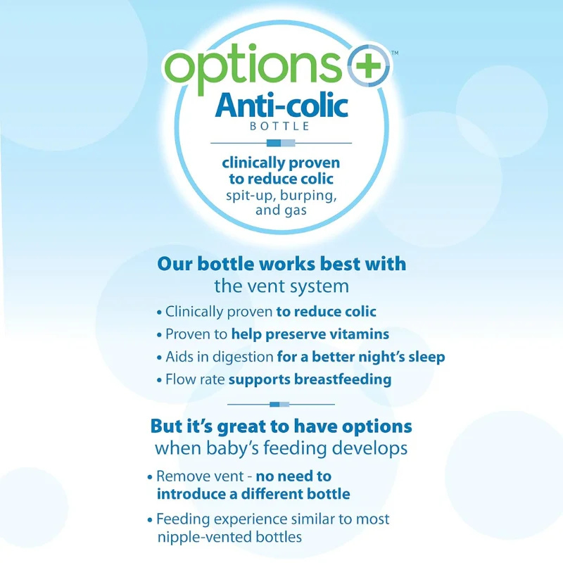 Dr. Brown’s Natural Flow Options+ biberon 270 ml – rose