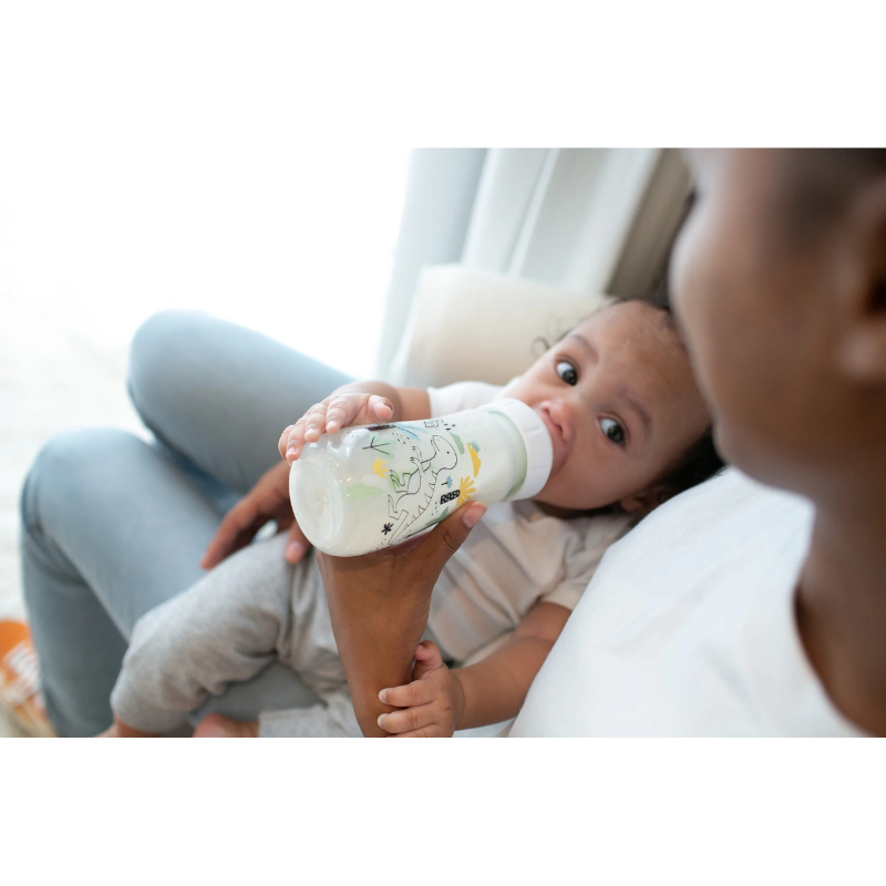 Dr. Brown’s Options+ Anti-colic  Biberon à col large 270 ml Dinosaure