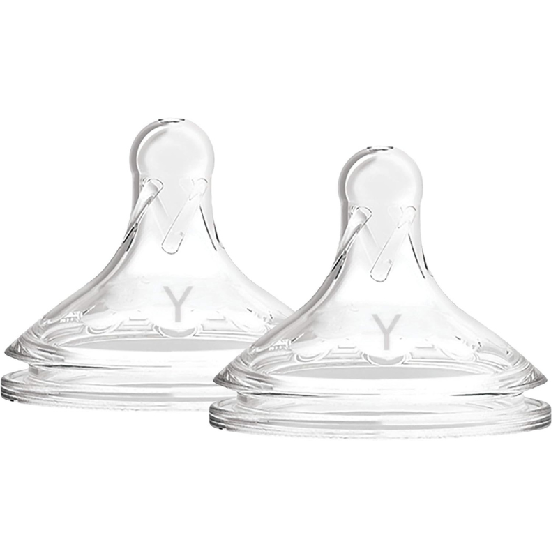 Dr. Brown’s Pack de 2 Tétines Cole large et Coupe en Y 9M+