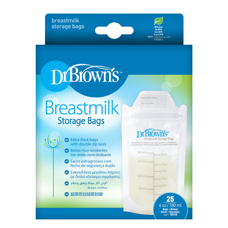 xx Dr. Brown’s Sachets de conservation pour le lait maternel X 25 PCS