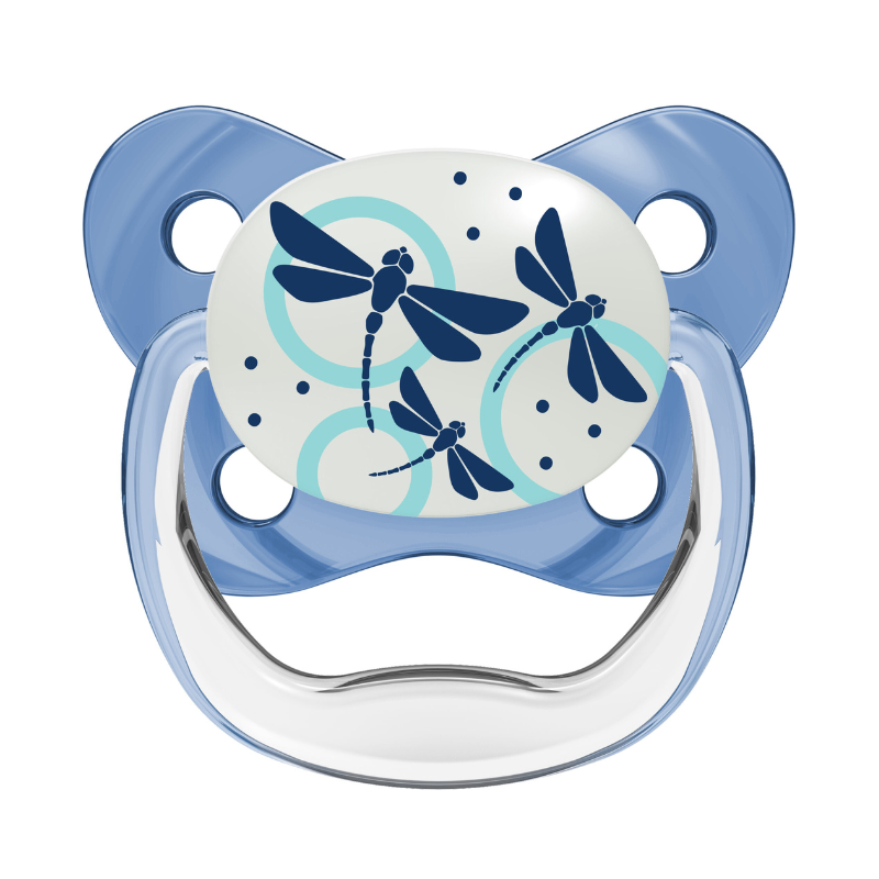 xx Dr. Brown's Sucette Glow in the Dark Stage2 6-18M - Blue