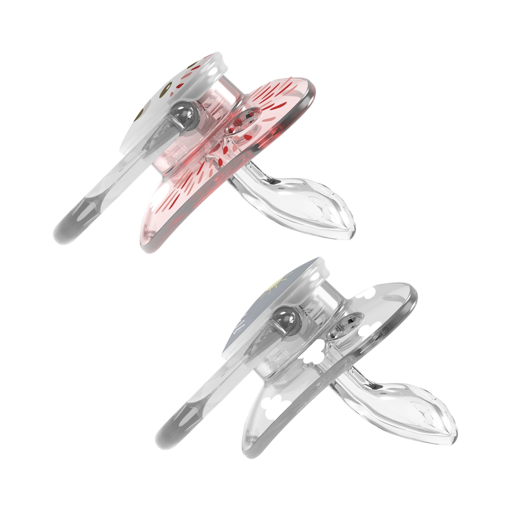 Dr.Brown’s Lot de 2 sucettes PreVent Hérisson/Sunshine 0-6mois