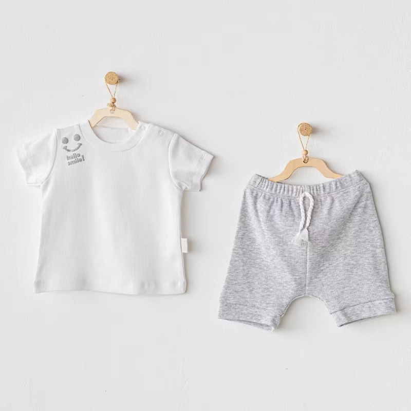 xx Ensemble 2 pièces pour bébé garçon Basic AC25894 Andywawa