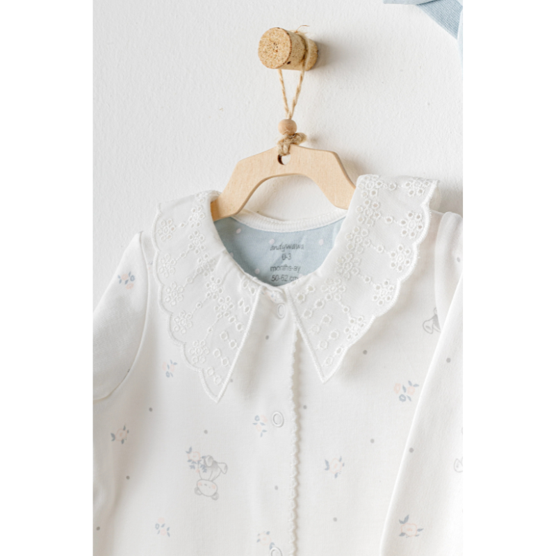 Ensemble barboteuse et bandeau - Andywawa