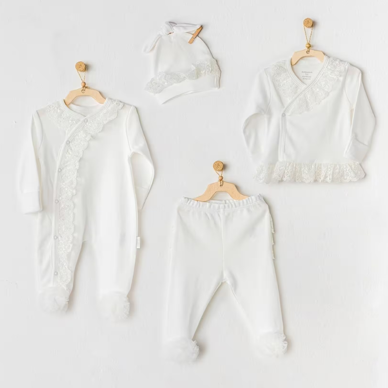 xx Ensemble de 4 pièces pour bébé Andywawa AC25312