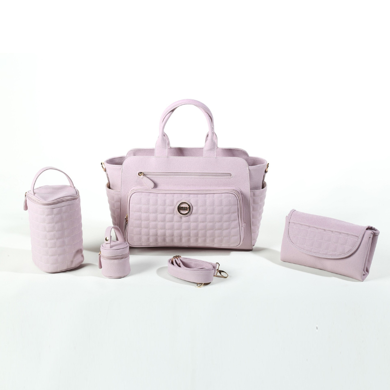 xx Ensemble de sacs de soins pour bébé Mauve MY  Collection