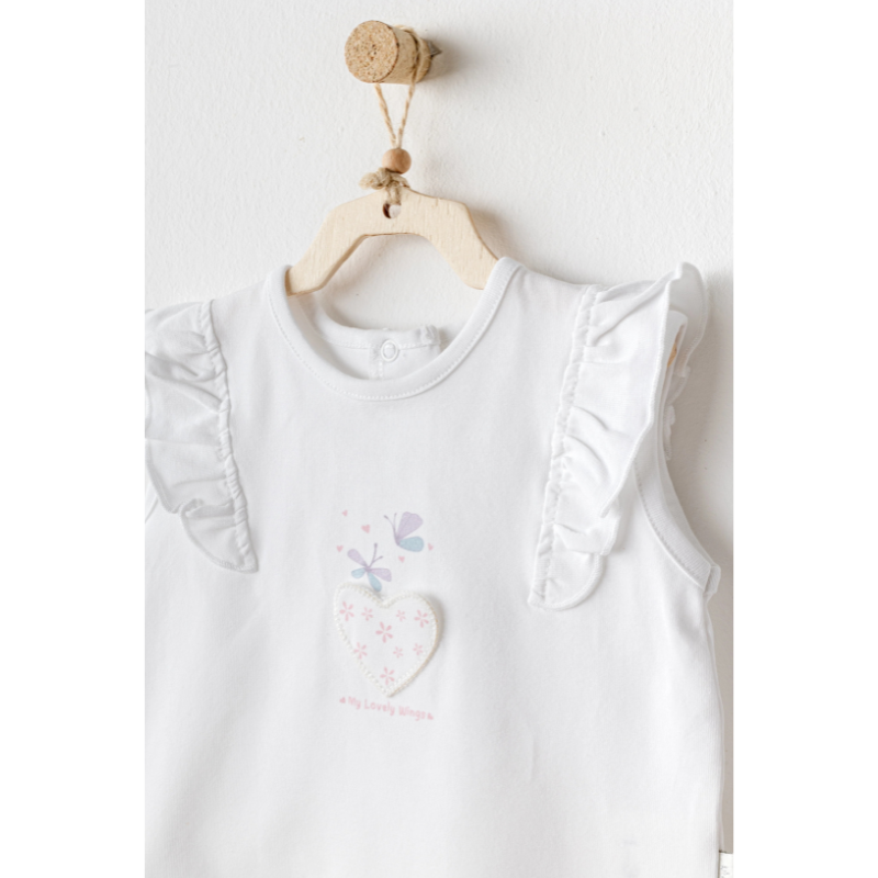 Ensemble short papillon lilas - Andywawa