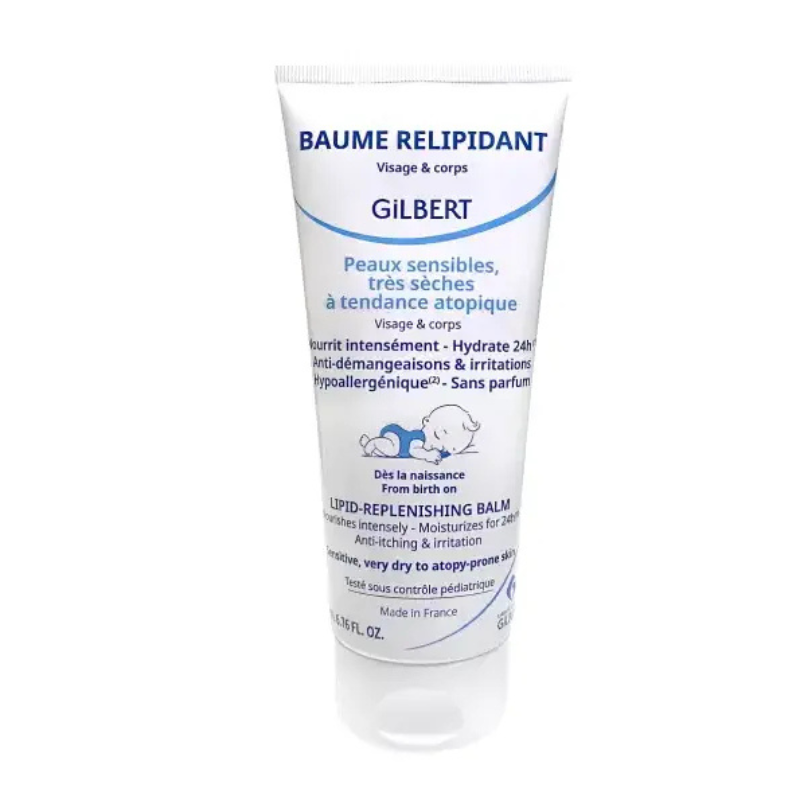 xx Gilbert Baume Relipidant visage et corps au beurre de karité 200ml