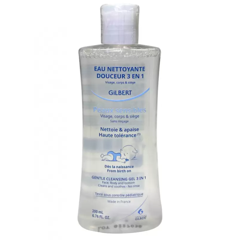 xx Gilbert Eau Nettoyante Douceur 3en1