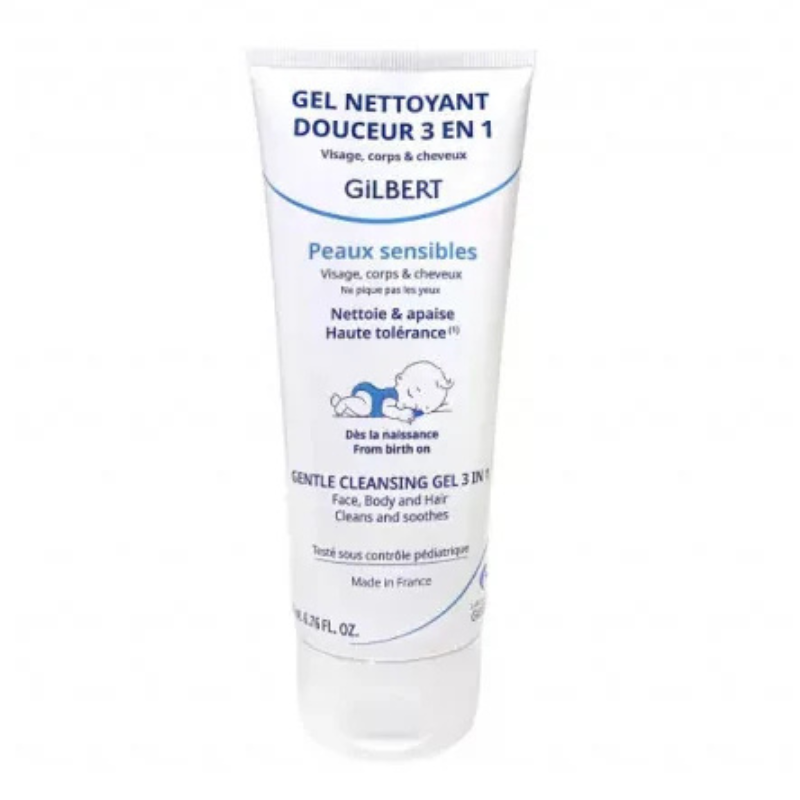 xx Gilbert Gel Nettoyant Douceur 3en1 Bebe 200ml