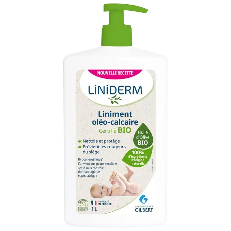 xx Gilbert Liniderm Liniment Oléo-Calcaire Bio Flacon-Pompe 1L