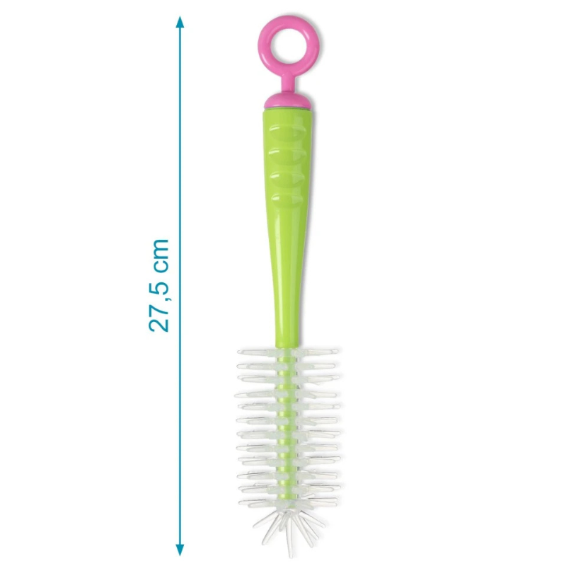 Goupillon en silicone rose – Kiokids