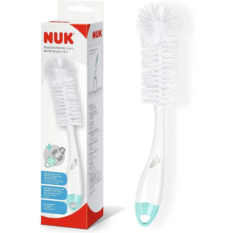 xx Goupillon NUK 2 en 1 flexible Pour biberons et tétines