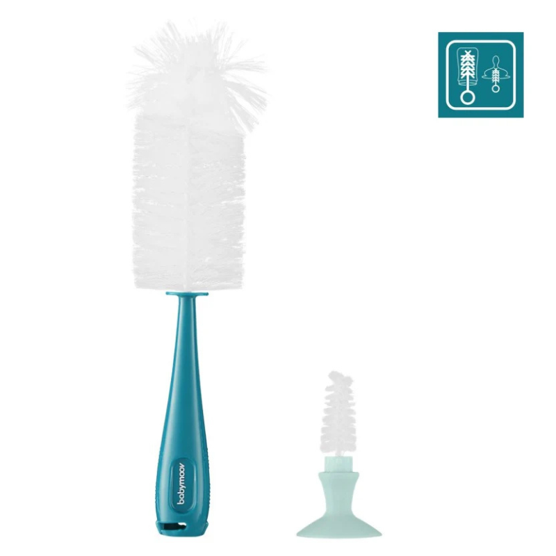 xx Goupillon pour biberon - Bleu -Babymoov