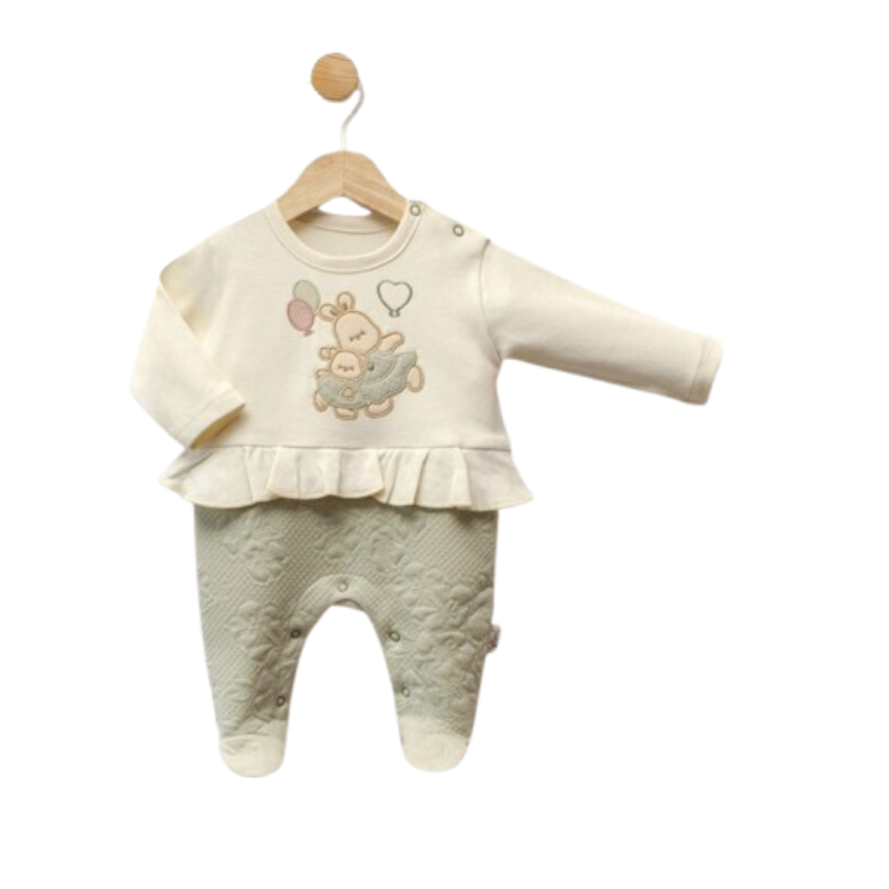 Grenouillère bébé fille nouveau-né 0-6 mois Flexi Baby -252315