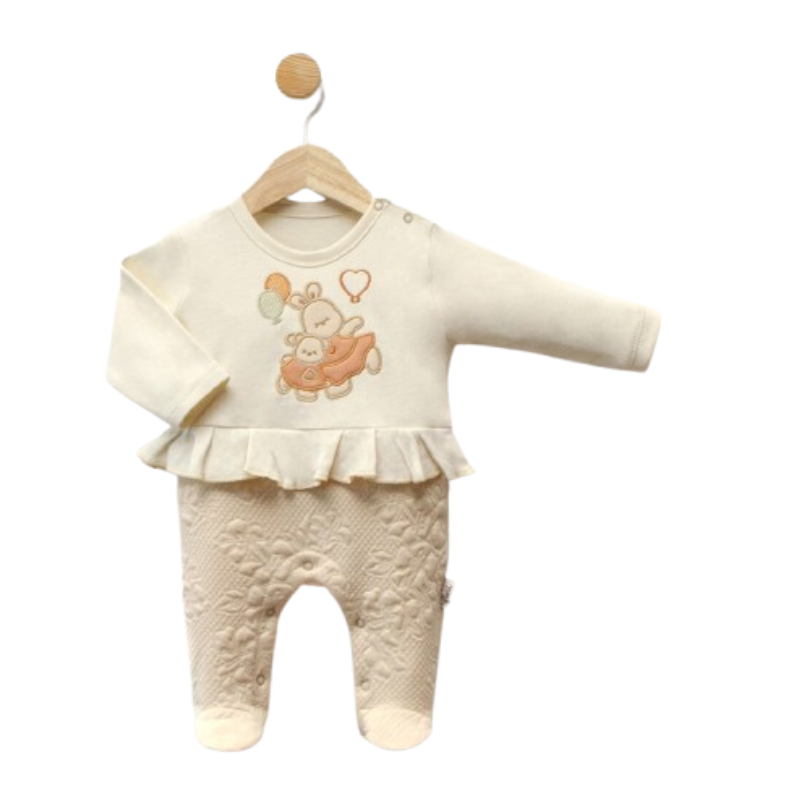 Grenouillère bébé fille nouveau-né 0-6 mois Flexi Baby -252315