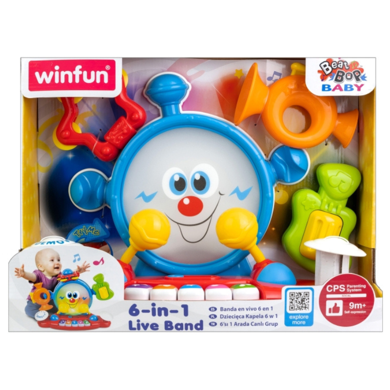 Groupe de musique live 6 en 1 - winfun