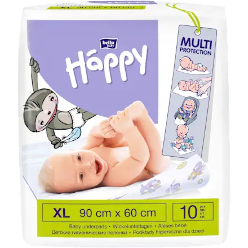 xx Happy Alèses Hygiéniques 90cmx60cm 10 unités