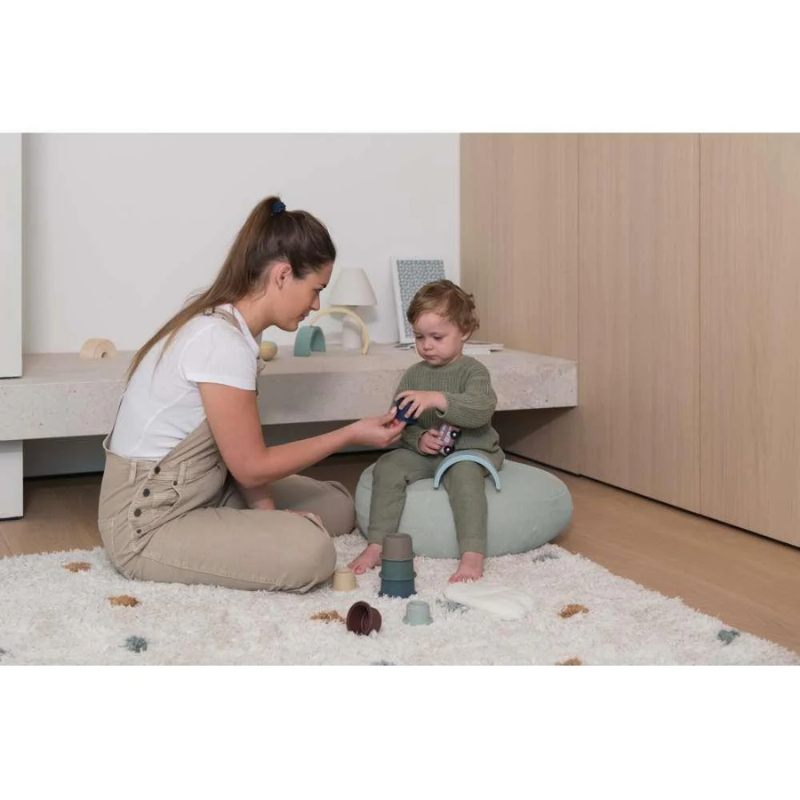 Housse Coussin d'allaitement  vert - doomoo