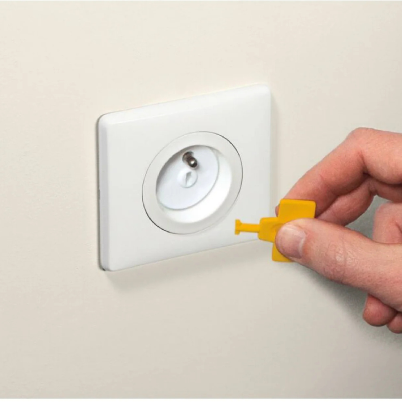 Inserts de prises Euro Safety 1st avec clés de retrait