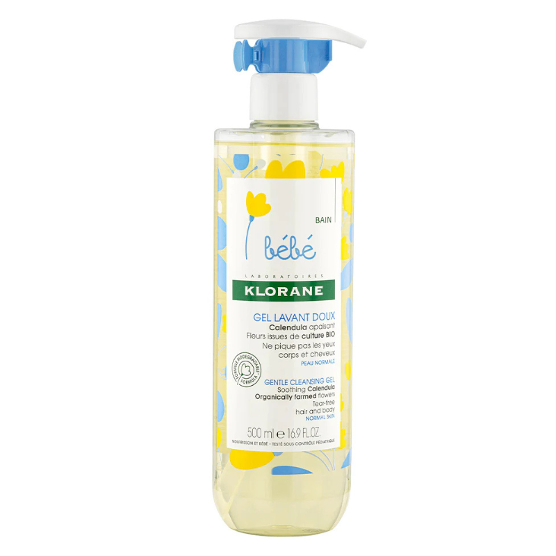 xx Klorane Bébé Gel lavant doux au Calendula apaisant - 500ml