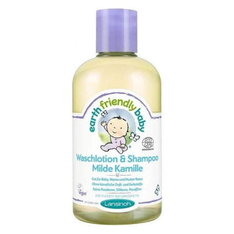 Lansinoh EFB Shampoing et Gel Lavant – Camomille 250ml