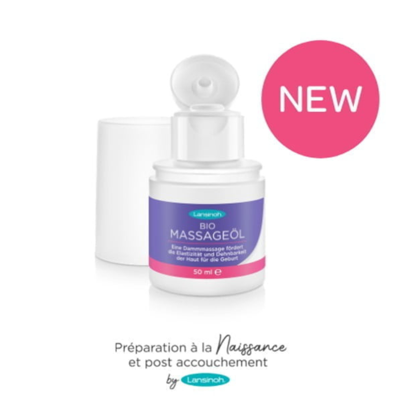 Lansinoh – Huile de Massage du Périnée bio 50 mL