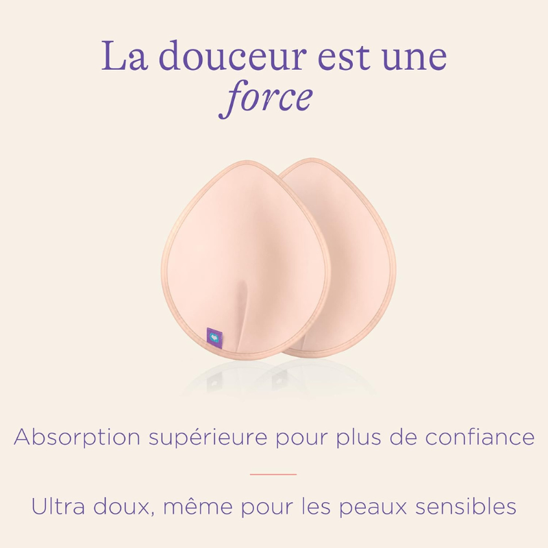 Lansinoh I Coussinets d'allaitement lavables couleurs 8 Pc