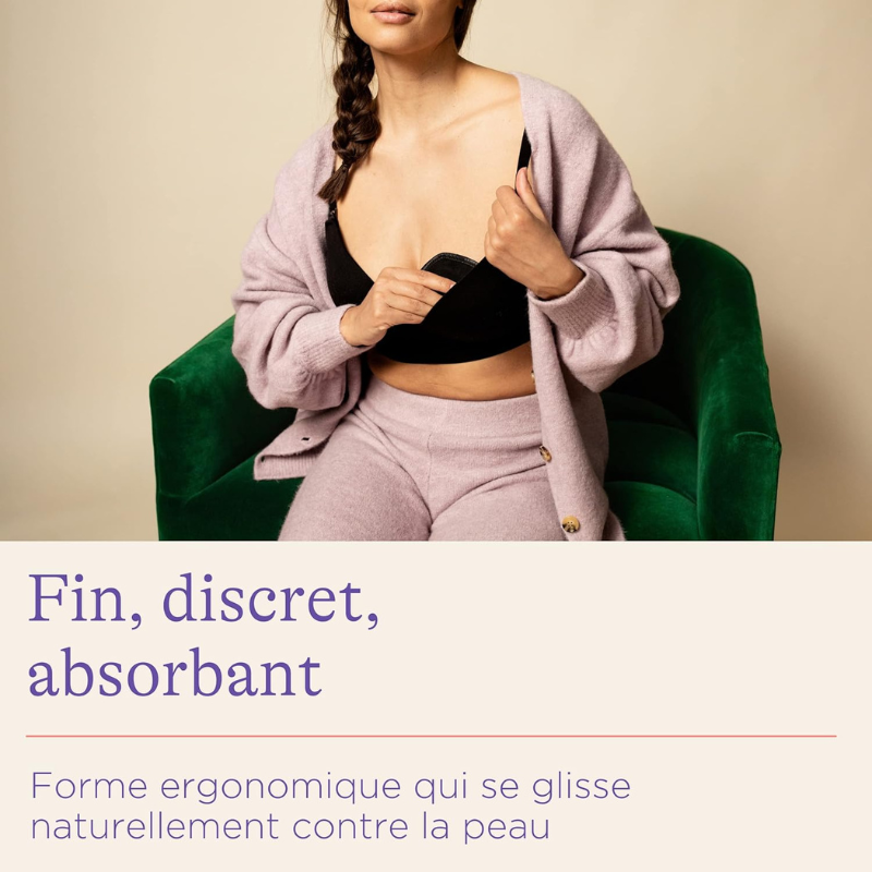 Lansinoh I Coussinets d'allaitement lavables couleurs 8 Pc