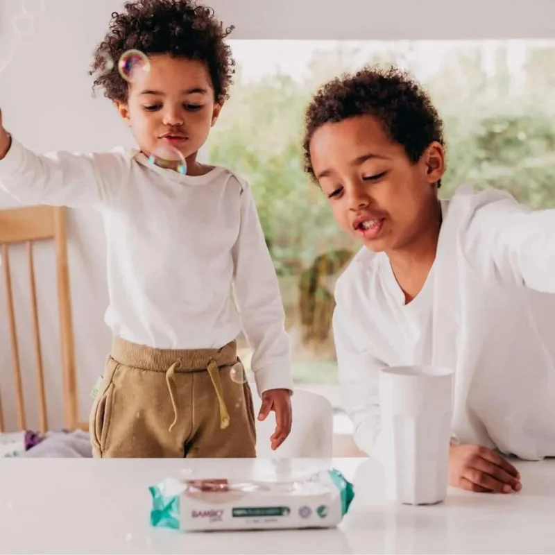 Lingettes humides Bambo Nature 80 unités