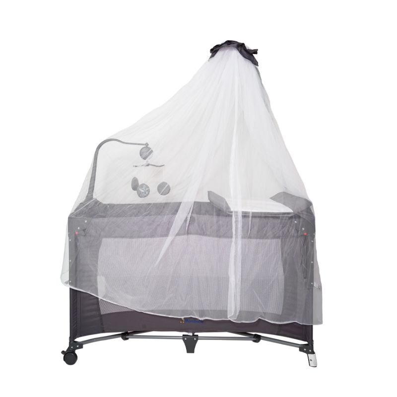 Lit Parc Cododo Confort Gris Foncé – Mon Bébé